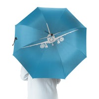 Thumbnail for Sukhoi Superjet 100 Silhouette Designed Umbrella
