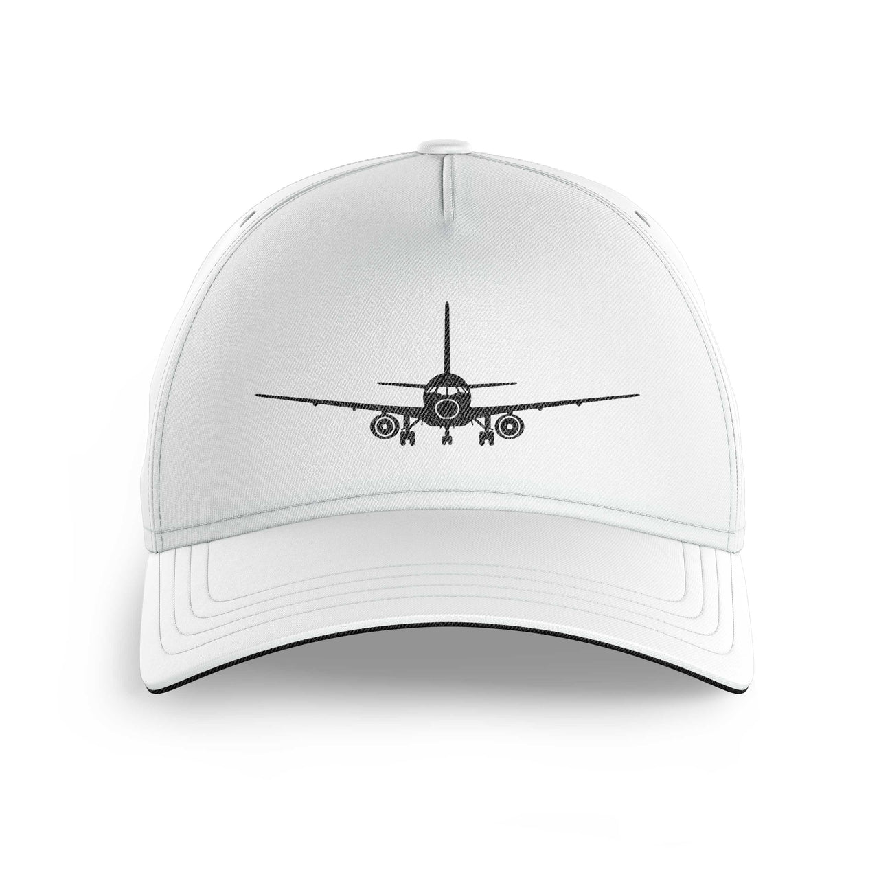 Sukhoi Superjet 100 Silhouette Printed Hats