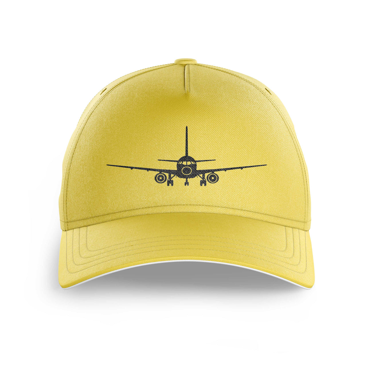 Sukhoi Superjet 100 Silhouette Printed Hats
