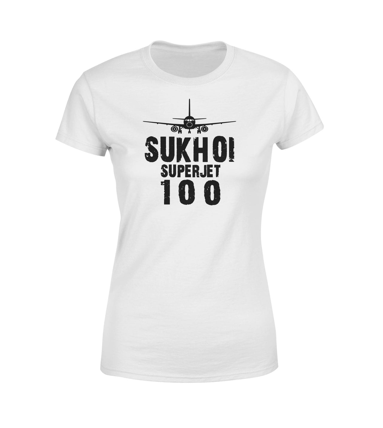Sukhoi Superjet 100 & Plane Designed Women T-Shirts