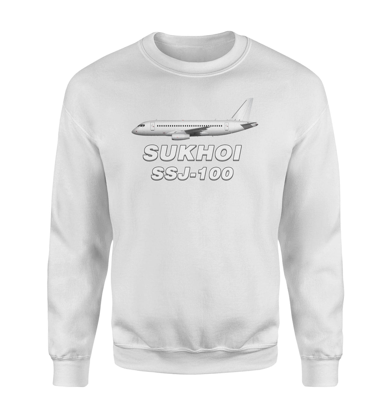 The Sukhoi Superjet 100 Designed Sweatshirts