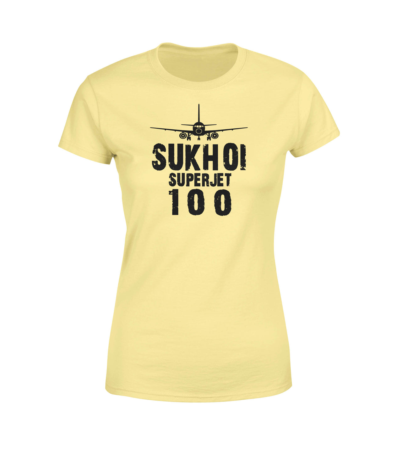 Sukhoi Superjet 100 & Plane Designed Women T-Shirts