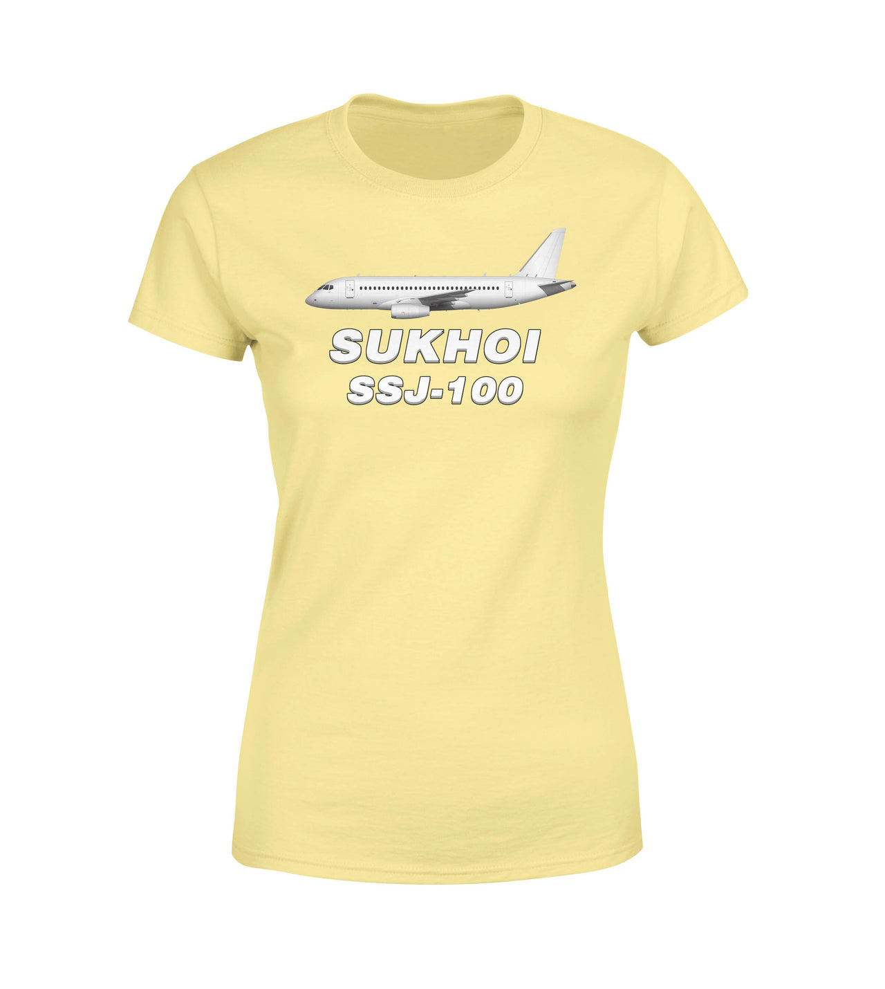 The Sukhoi Superjet 100 Designed Women T-Shirts