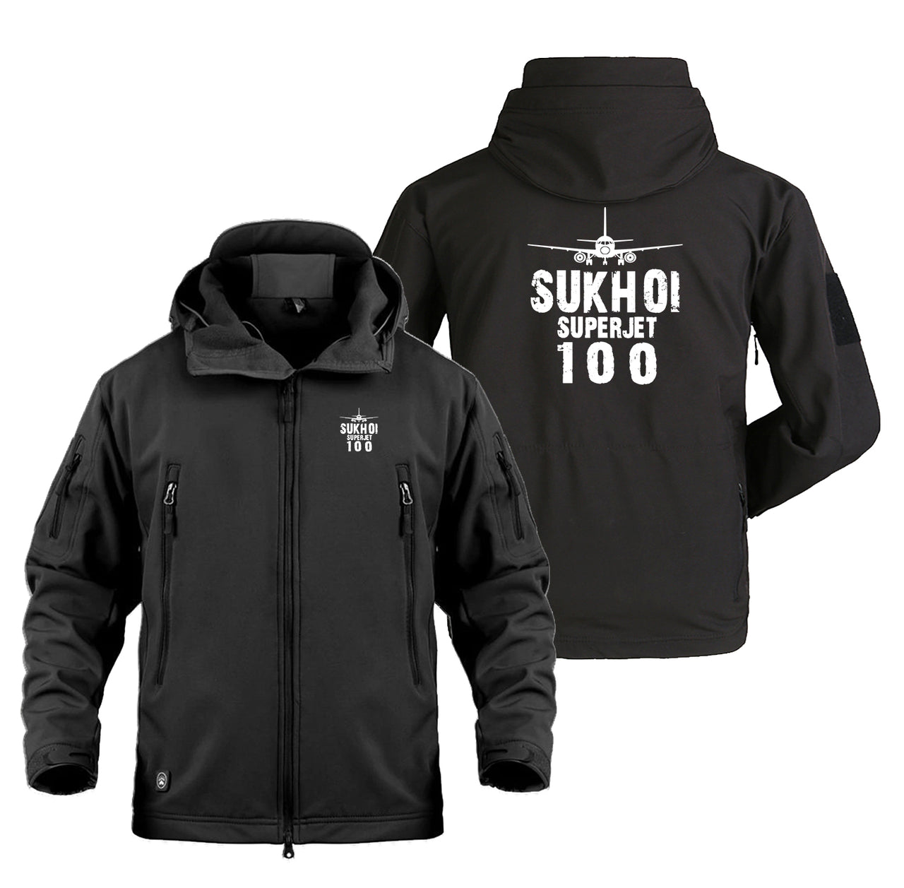 Sukhoi Superjet 100 & Plane Designed Military Jackets (Customizable)