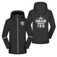 Thumbnail for Sukhoi Superjet 100 & Plane Designed Rain Coats & Jackets