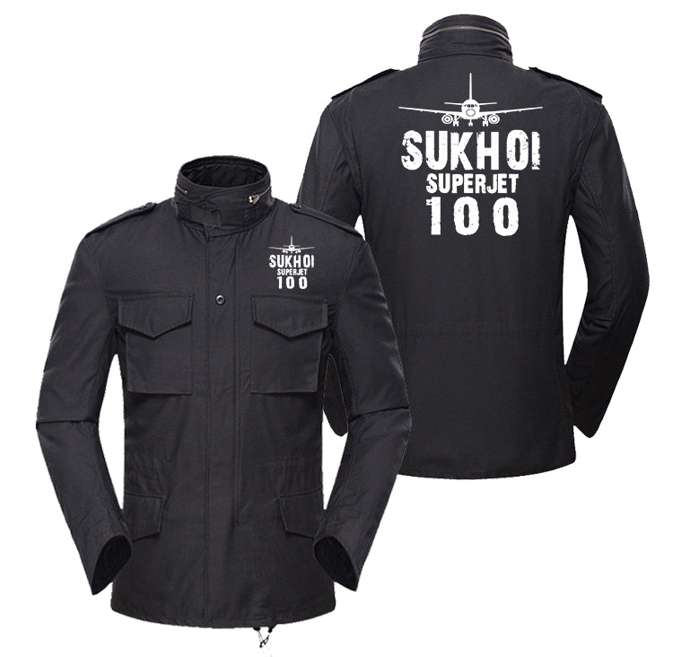 Sukhoi Superjet 100 & Plane Designed Military Coats