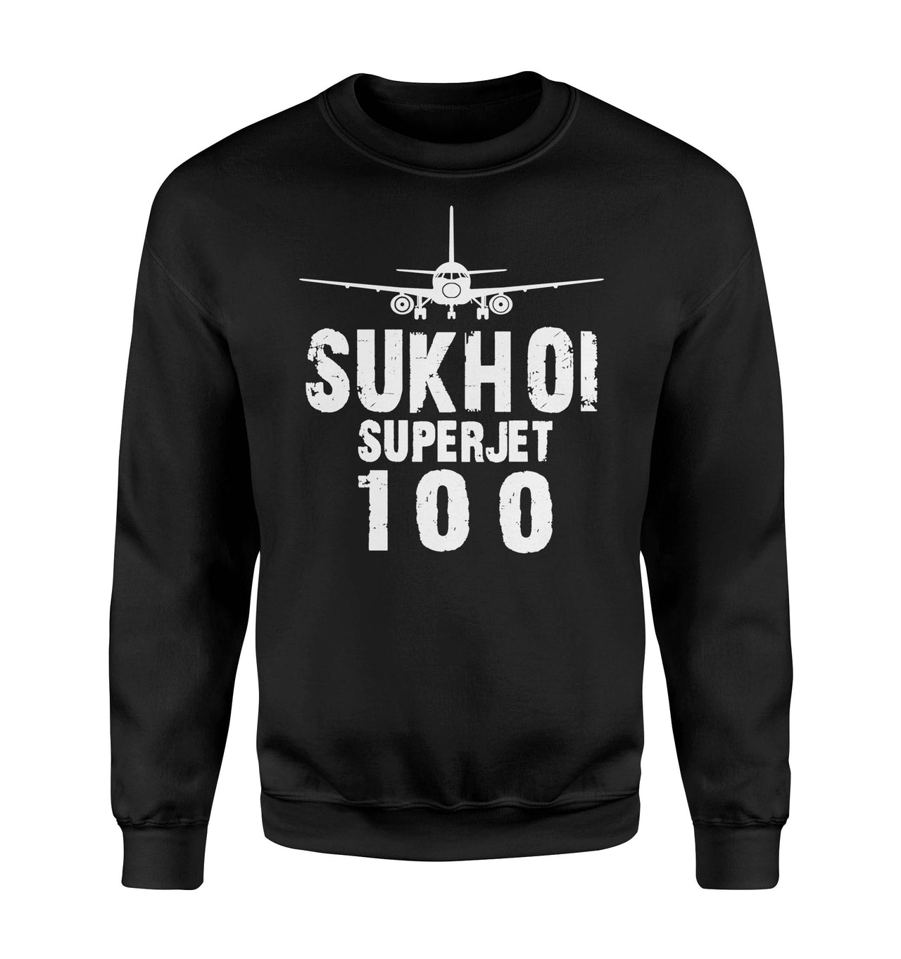 Sukhoi Superjet 100 & Plane Designed Sweatshirts