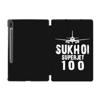 Thumbnail for Sukhoi Superjet 100 & Plane Designed Samsung Tablet Cases