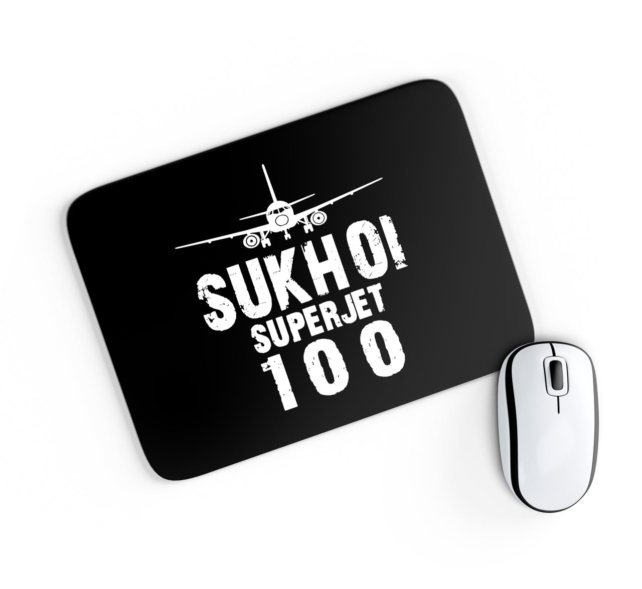 Sukhoi Superjet 100 & Plane Designed Mouse Pads