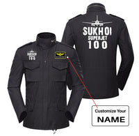 Thumbnail for Sukhoi Superjet 100 & Plane Designed Military Coats