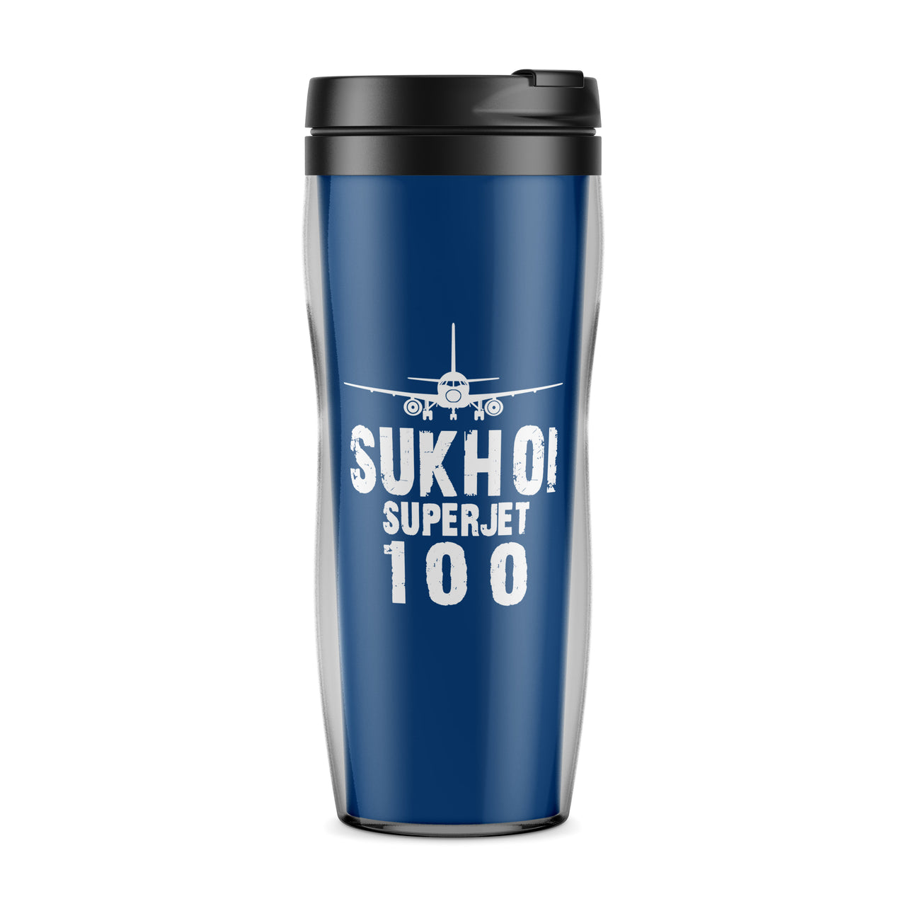 Sukhoi Superjet 100 & Plane Designed Travel Mugs