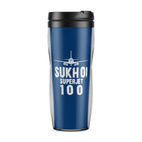 Thumbnail for Sukhoi Superjet 100 & Plane Designed Travel Mugs