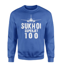 Thumbnail for Sukhoi Superjet 100 & Plane Designed Sweatshirts