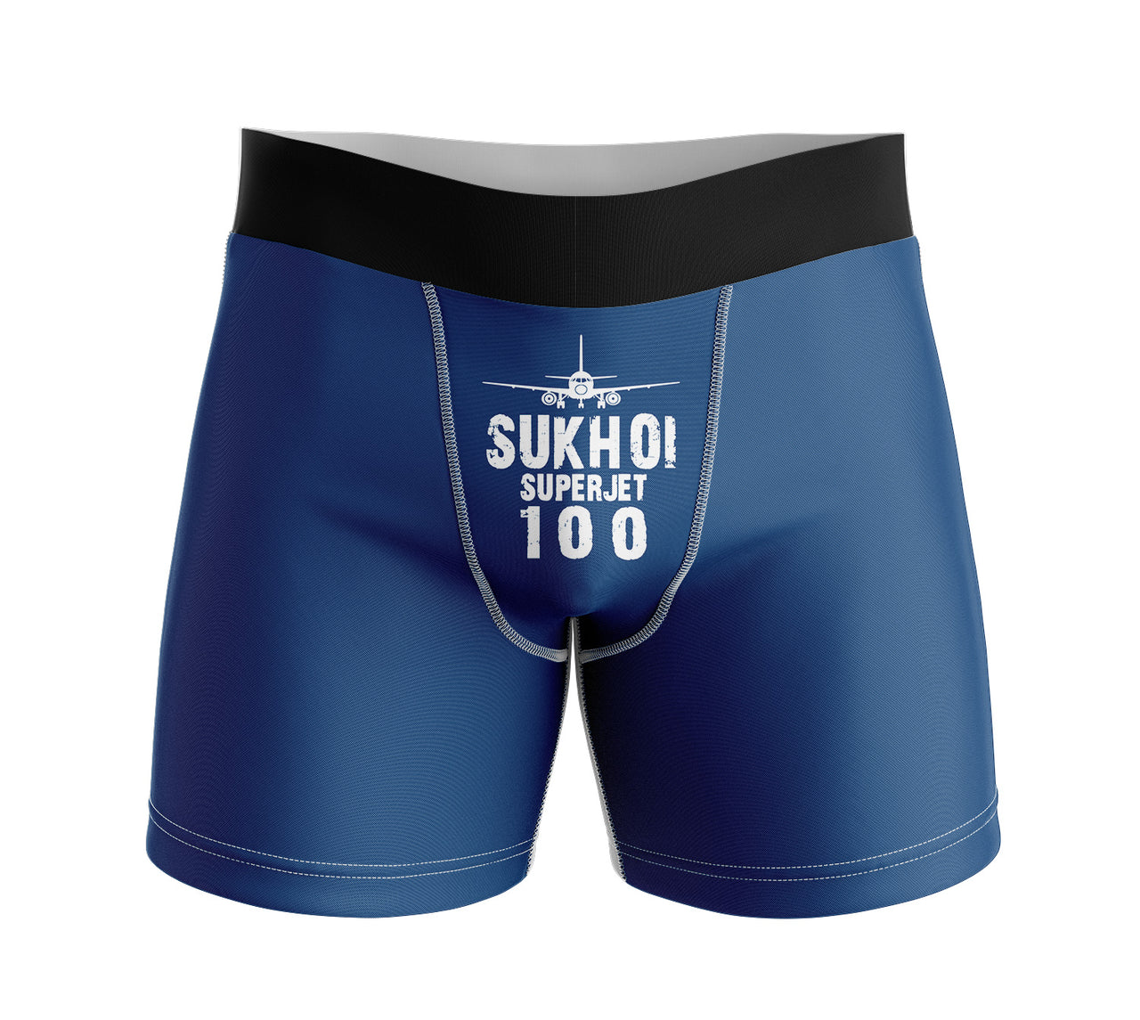 Sukhoi Superjet 100 & Plane Designed Men Boxers