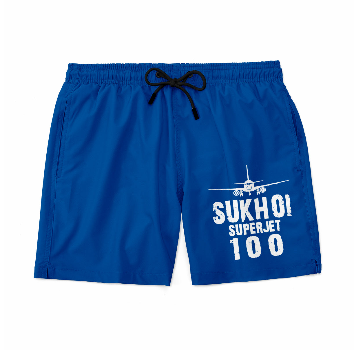 Sukhoi Superjet 100 & Plane Designed Swim Trunks & Shorts