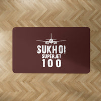 Thumbnail for Sukhoi Superjet 100 & Plane Designed Carpet & Floor Mats