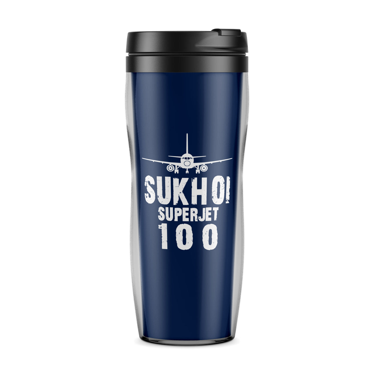 Sukhoi Superjet 100 & Plane Designed Travel Mugs