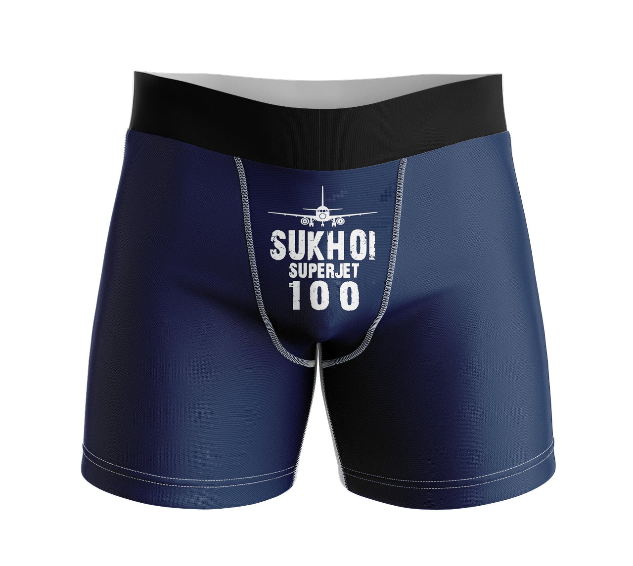 Sukhoi Superjet 100 & Plane Designed Men Boxers