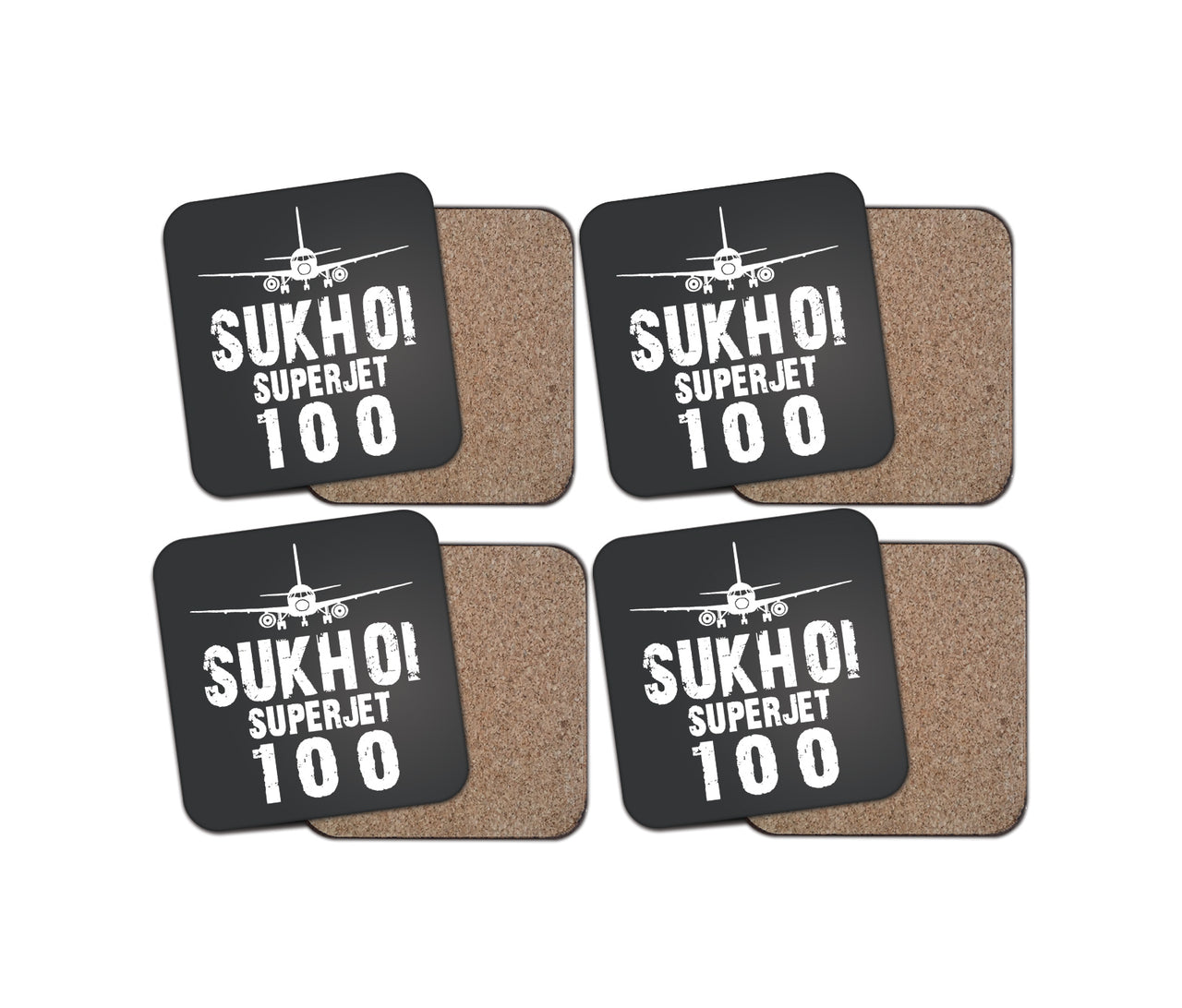 Sukhoi Superjet 100 & Plane Designed Coasters
