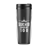 Thumbnail for Sukhoi Superjet 100 & Plane Designed Travel Mugs