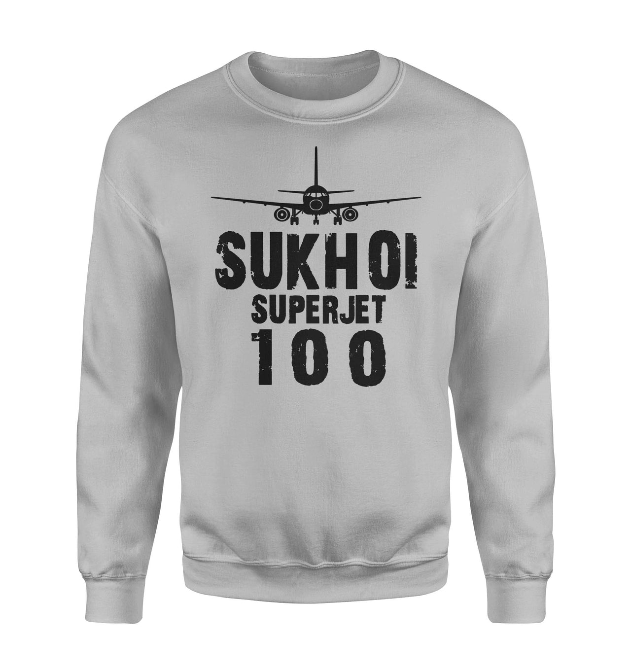 Sukhoi Superjet 100 & Plane Designed Sweatshirts