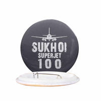 Thumbnail for Sukhoi Superjet 100 & Plane Designed Pins