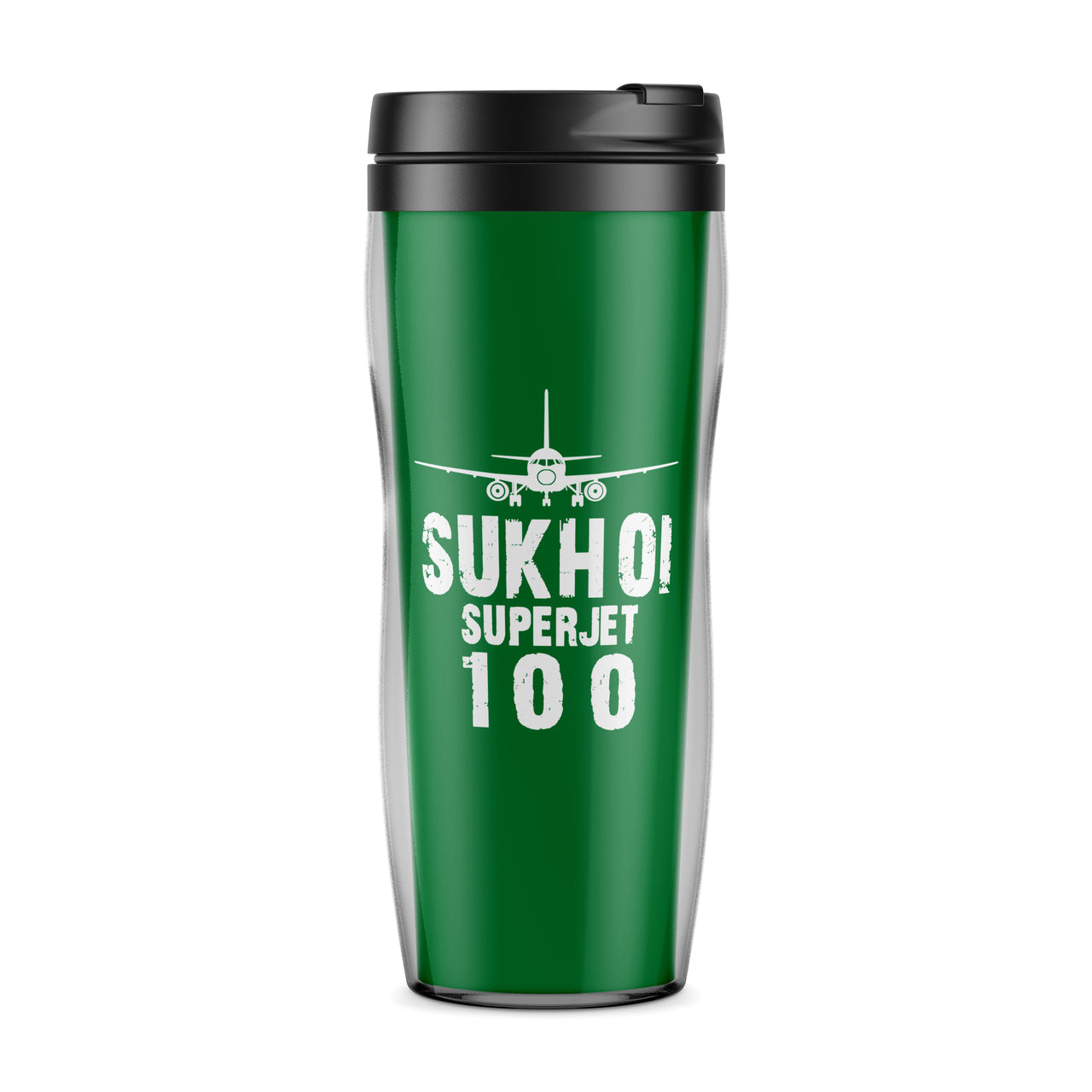 Sukhoi Superjet 100 & Plane Designed Travel Mugs