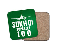 Thumbnail for Sukhoi Superjet 100 & Plane Designed Coasters
