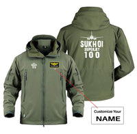 Thumbnail for Sukhoi Superjet 100 & Plane Designed Military Jackets (Customizable)