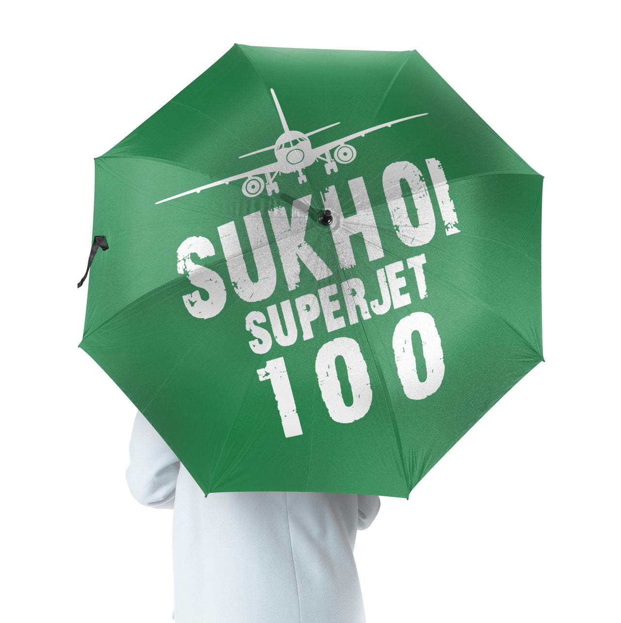 Sukhoi Superjet 100 & Plane Designed Umbrella