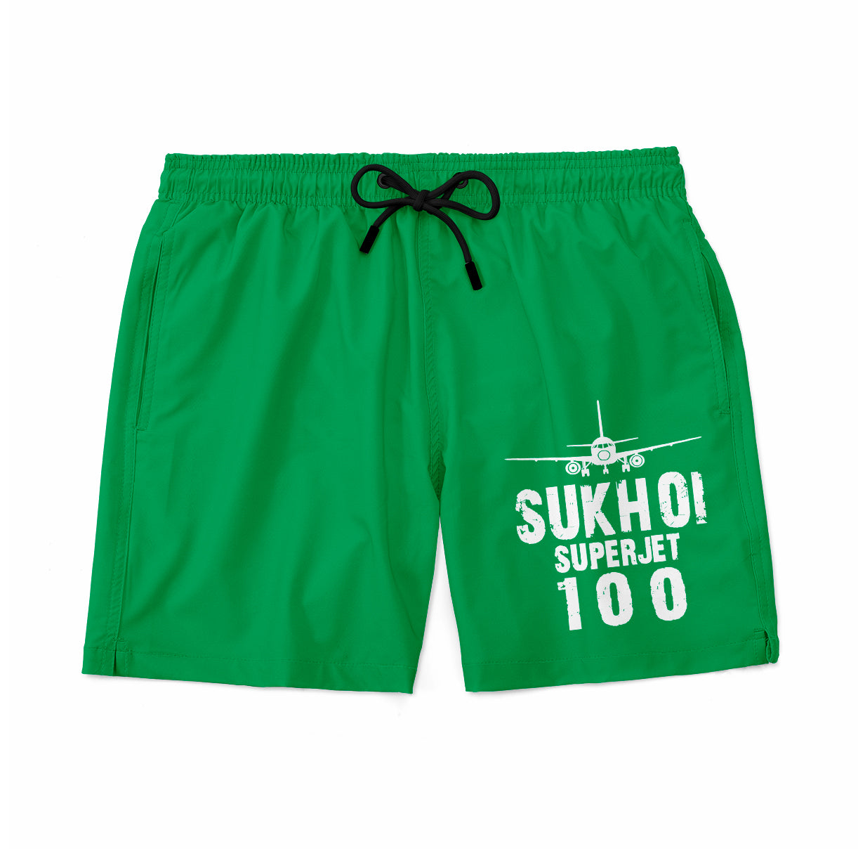 Sukhoi Superjet 100 & Plane Designed Swim Trunks & Shorts
