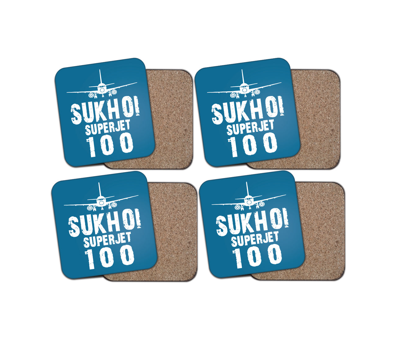 Sukhoi Superjet 100 & Plane Designed Coasters