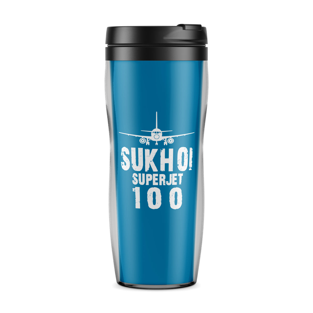Sukhoi Superjet 100 & Plane Designed Travel Mugs