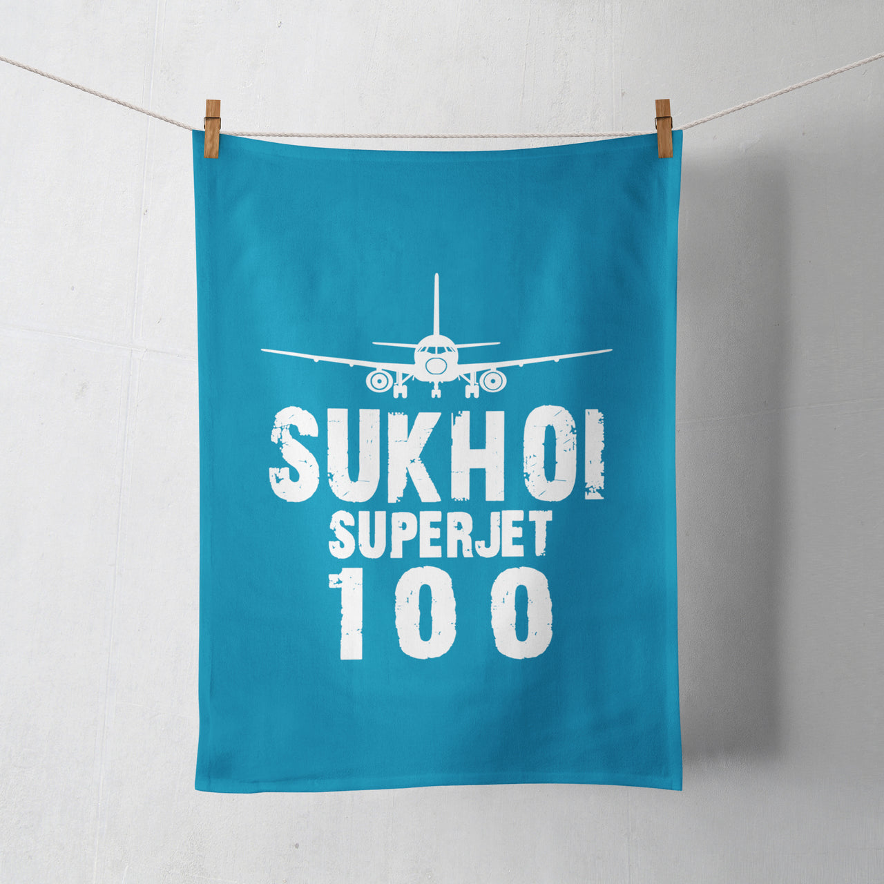 Sukhoi Superjet 100 & Plane Designed Towels