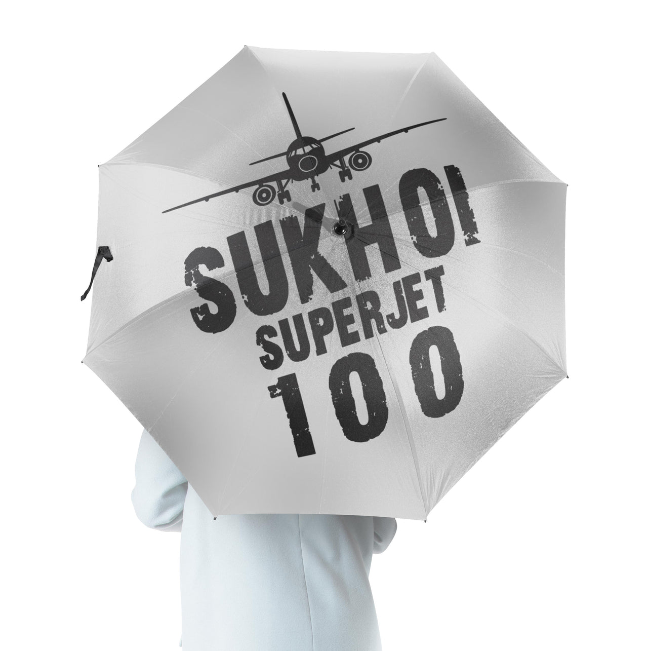 Sukhoi Superjet 100 & Plane Designed Umbrella