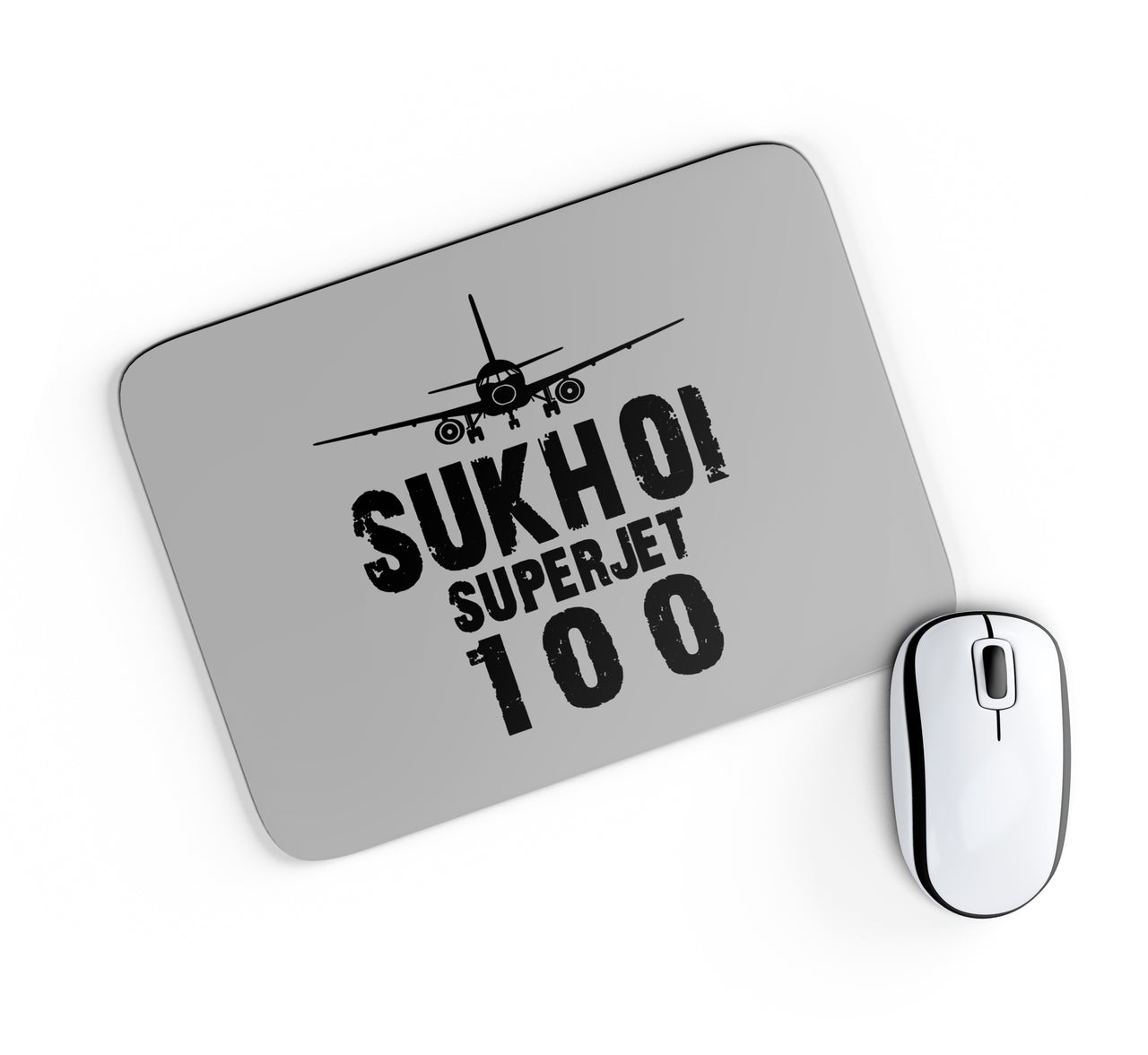 Sukhoi Superjet 100 & Plane Designed Mouse Pads