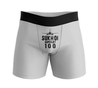 Thumbnail for Sukhoi Superjet 100 & Plane Designed Men Boxers