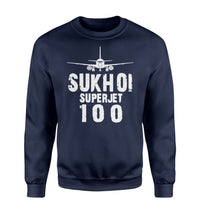 Thumbnail for Sukhoi Superjet 100 & Plane Designed Sweatshirts