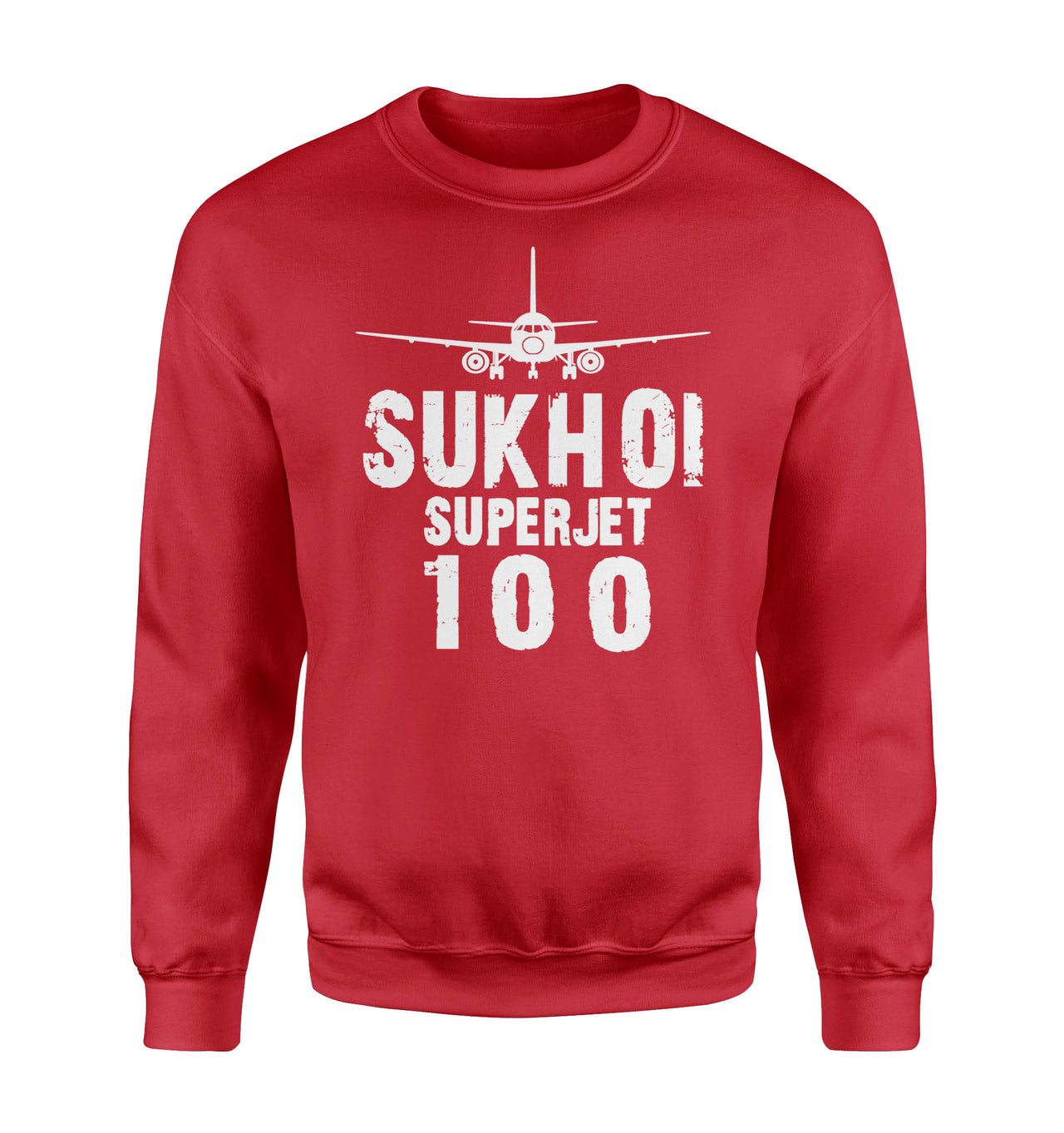 Sukhoi Superjet 100 & Plane Designed Sweatshirts