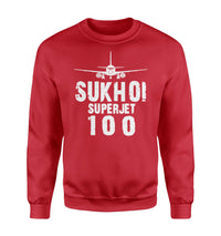 Thumbnail for Sukhoi Superjet 100 & Plane Designed Sweatshirts