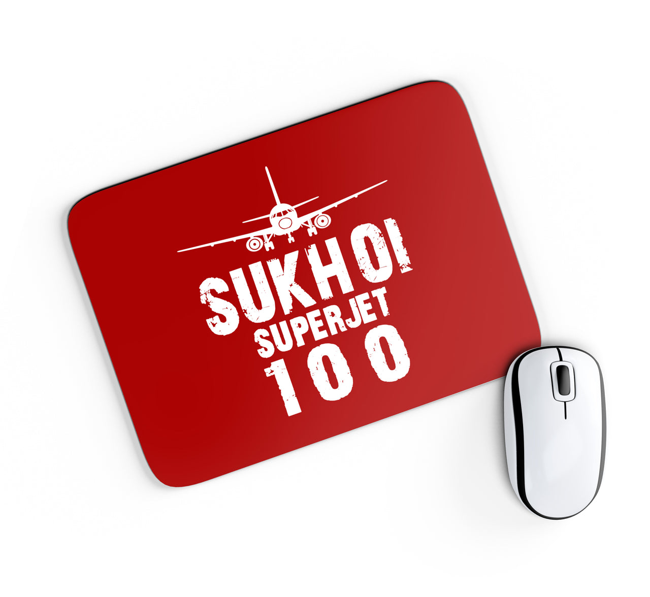 Sukhoi Superjet 100 & Plane Designed Mouse Pads