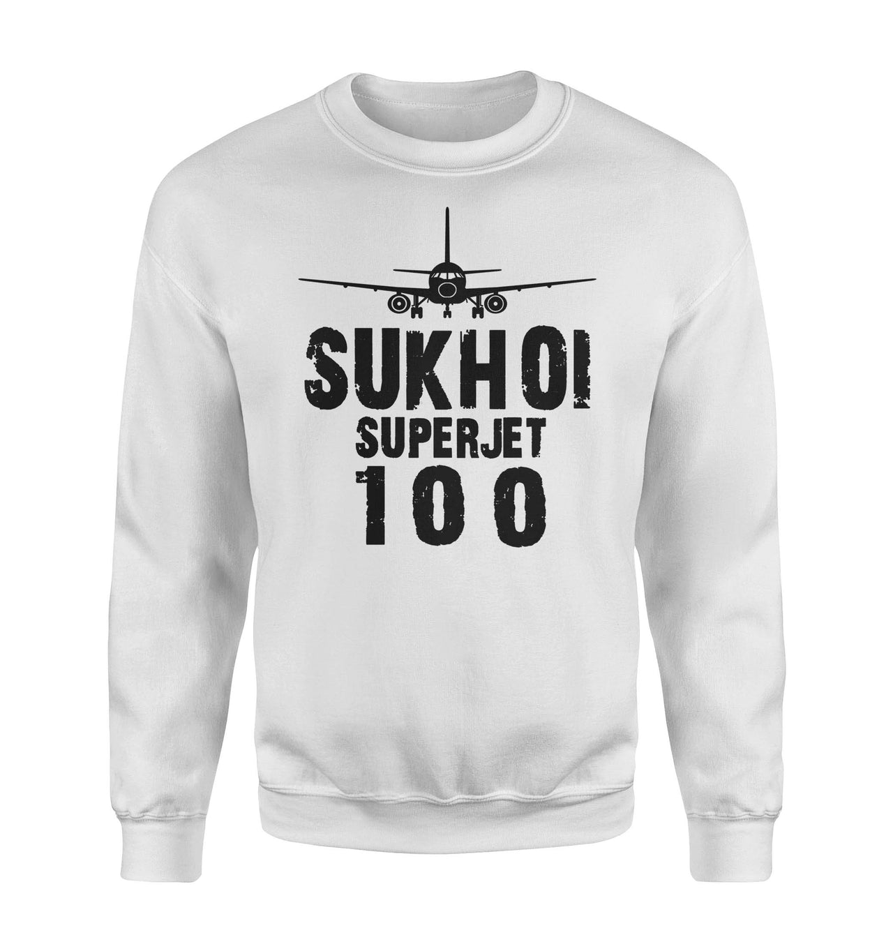 Sukhoi Superjet 100 & Plane Designed Sweatshirts
