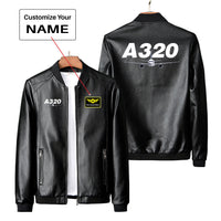 Thumbnail for Super Airbus A320 Designed PU Leather Jackets
