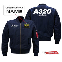 Thumbnail for Super Airbus A320 Designed Pilot Jackets (Customizable)