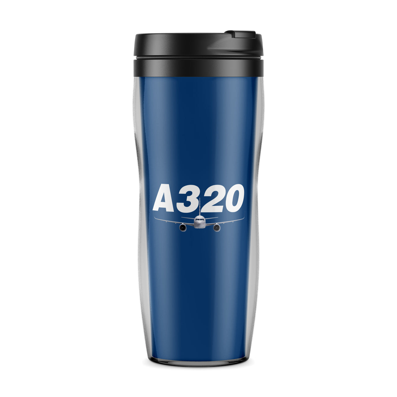 Super Airbus A320 Designed Travel Mugs