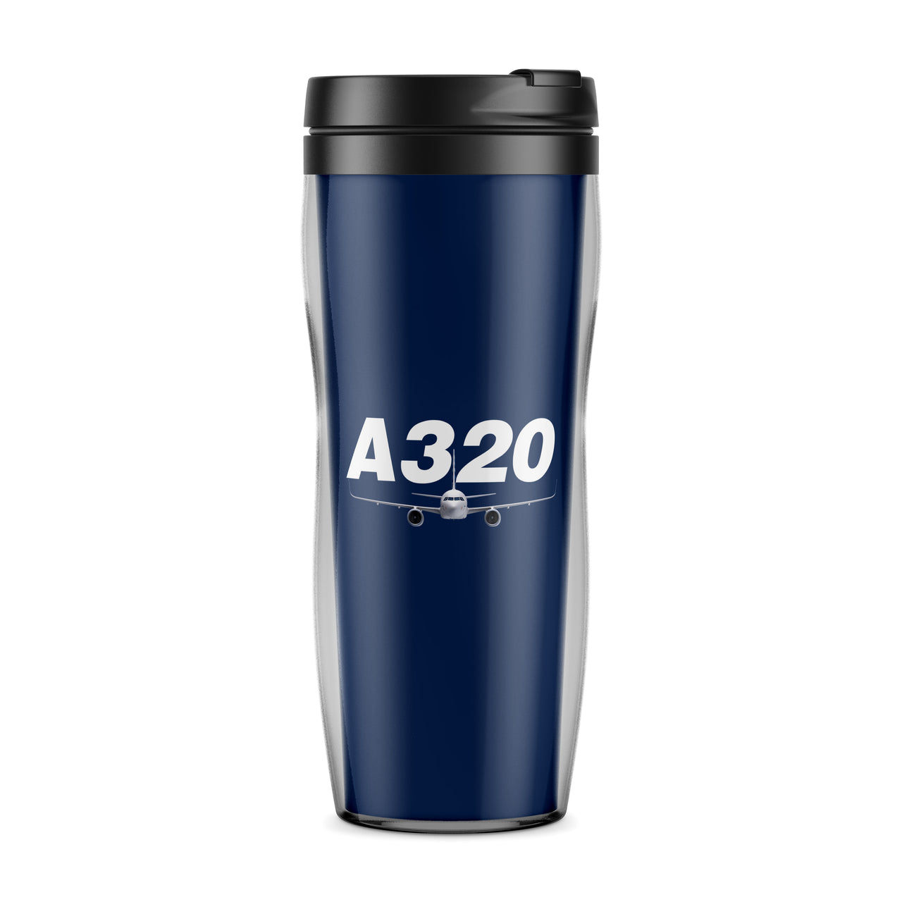 Super Airbus A320 Designed Travel Mugs