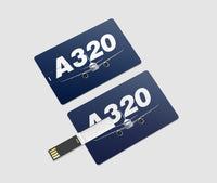 Thumbnail for Super Airbus A320 Designed USB Cards