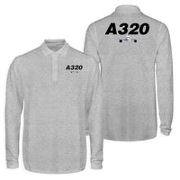 Thumbnail for Super Airbus A320 Designed Long Sleeve Polo T-Shirts (Double-Side)