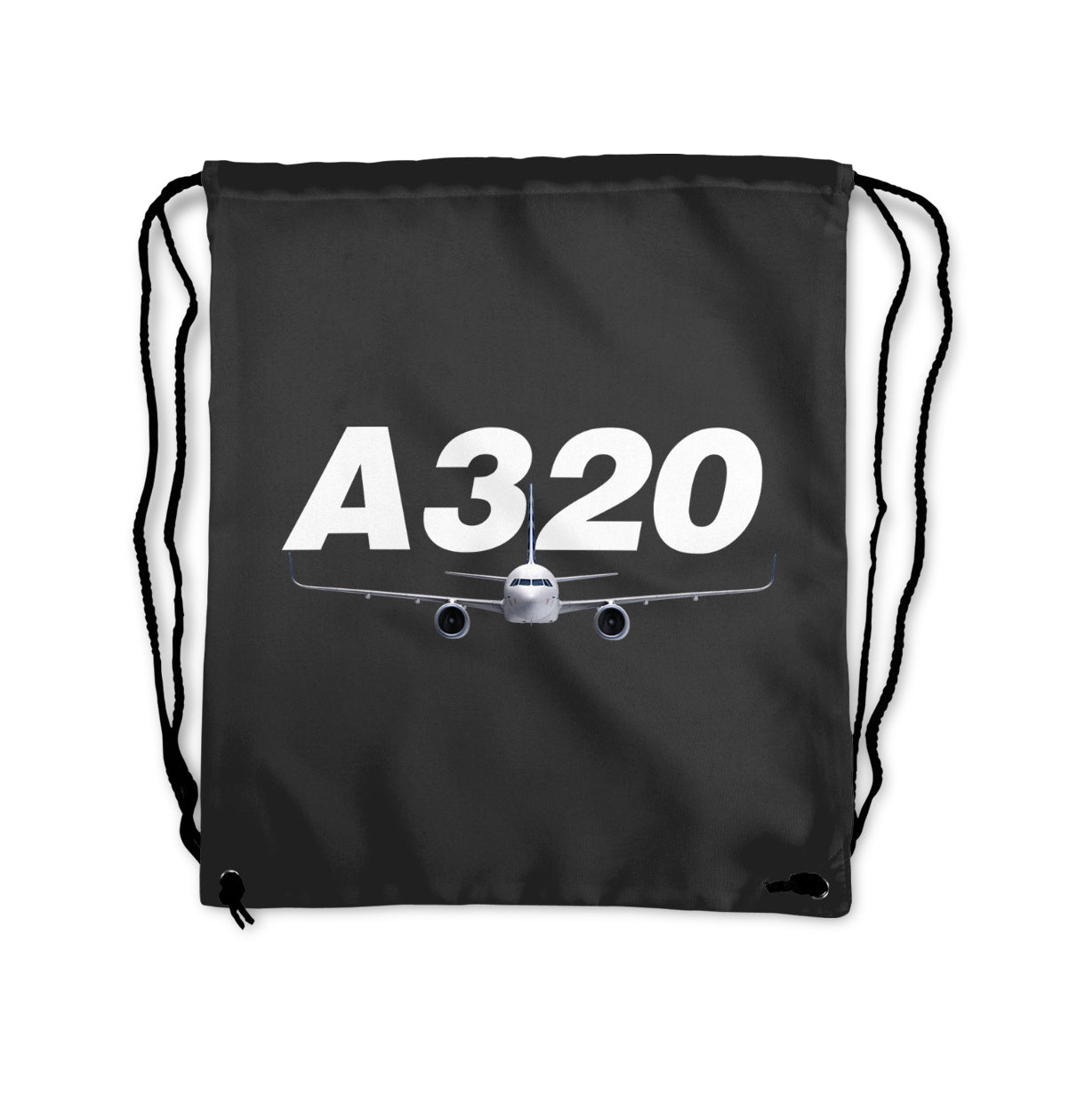 Super Airbus A320 Designed Drawstring Bags