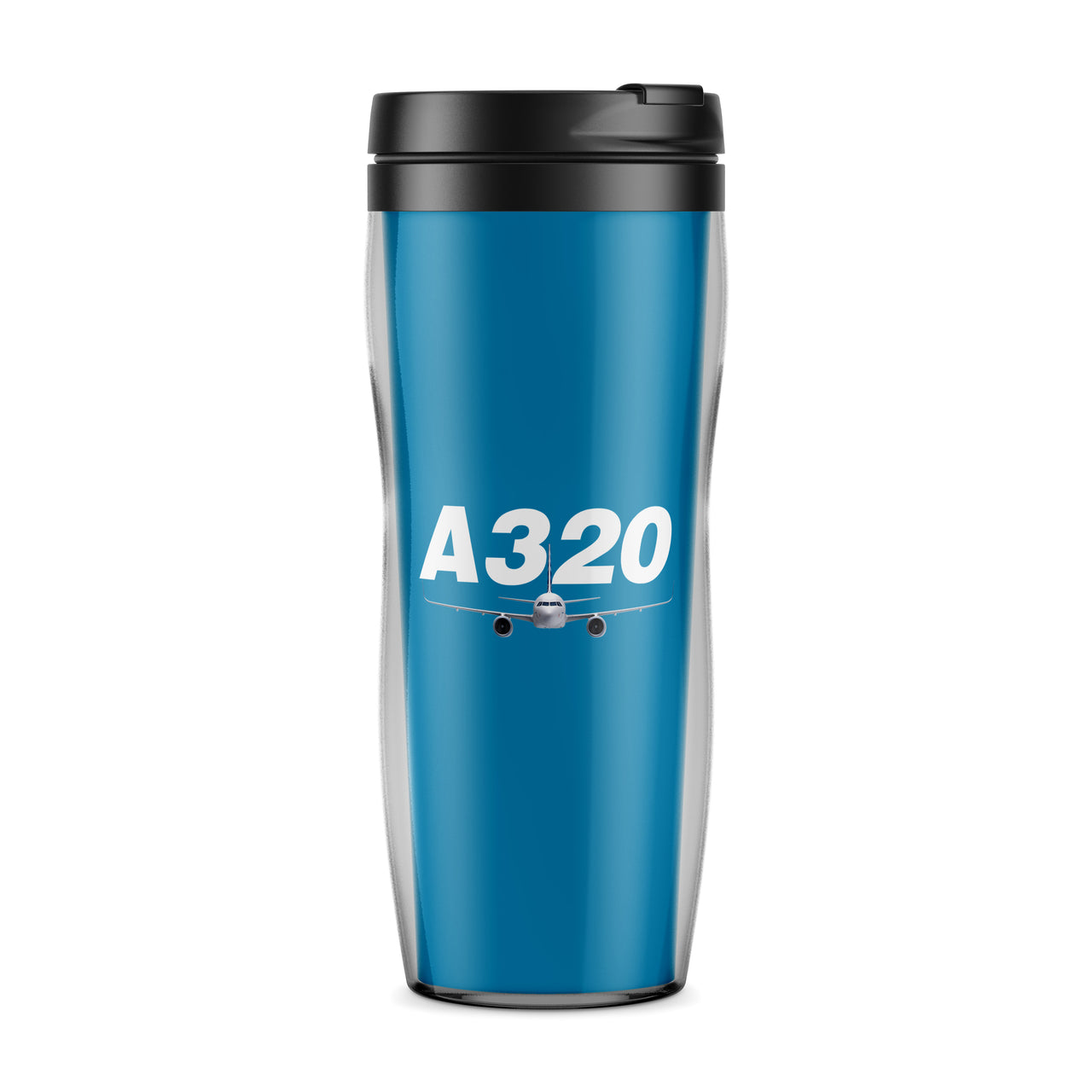 Super Airbus A320 Designed Travel Mugs